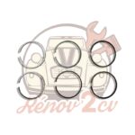 Jeu de segments moteur visa lna 652cc 1.5/2/3 diametre 77mm — réf. 001411