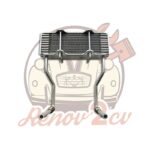 Radiateur moteur 602cc 2cv Méhari Dyane Acadiane Ami8 — réf. 000852