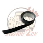 Adhesif noir LARGE 55mm pour pare chocs arrière 2cv Dyane — réf. 000899