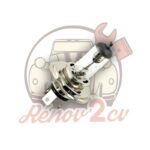 Ampoule de phare blanche 12V H4 60/55W P43T — réf. 001698