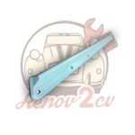 Baguette plastique gauche de guidage fenêtre de dyane — réf. 001598