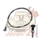 Cable de starter 2cv Méhari Dyane adaptable — réf. 000290