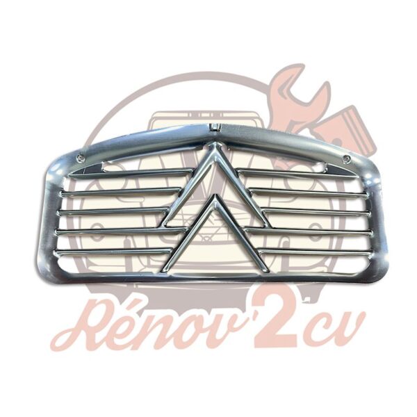 Calandre aluminium 2cv de 1961 a 1965