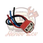 Connecteur ceramique pour ampoule de phare P43 et P45 — réf. 002494