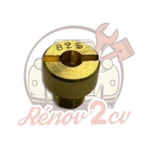 Gicleur d'essence 82.5 grand modèle pour carburateur 2cv Méhari Dyane Acadiane