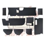 Kit 9 pièces insonorisant noire pour Dyane Acadiane QUALITE SUPERIEURE — réf. 003572