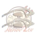 Kit habillage interieur pour Dyane couleur gris avec 3ème vitre — réf. 001550