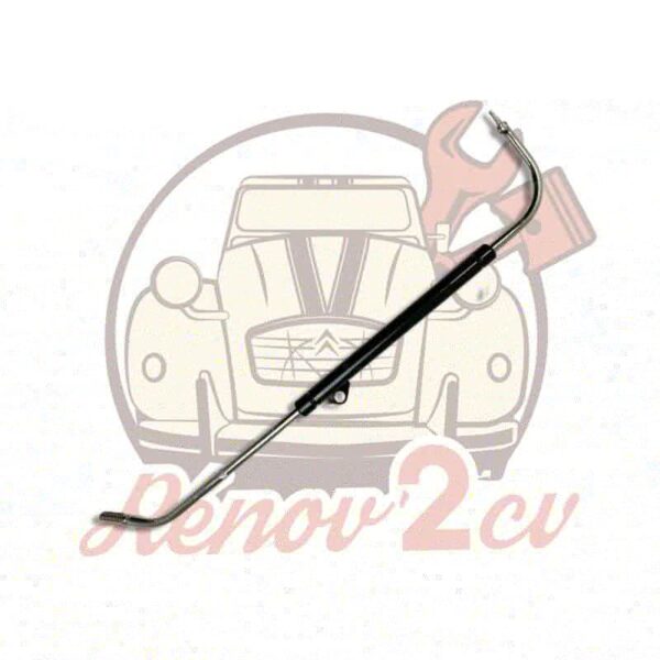 Levier de vitesse INOX pour 2cv Dyane Acadiane 660mm