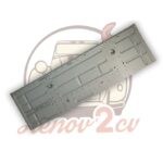 Plancher lateral 2cv / dyane droit electrozingue apres 1970 — réf. 000057
