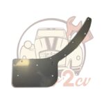 Renfort de bavette ancien modèle en inox pour 2cv — réf. 001351