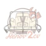 Armature de banquette avant pour 2cv AZAM — réf. 003685