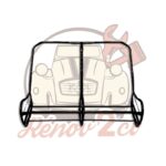 Armature de banquette avant pour 2cv6 — réf. 003687