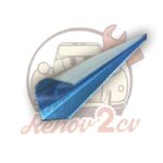 Baguette aluminium barre de toit 2cv — réf. 001676