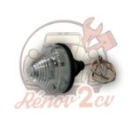 Bloc clignotant complet Méhari et AK 400 translucide — réf. 000889