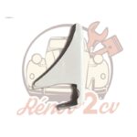 Butoir pare chocs avant 2cv nouveau modele BLANC MEIJE peint en France — réf. 002531