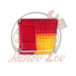 Cabochon de feu 2cv arrière droit nouveau modele — réf. 000215