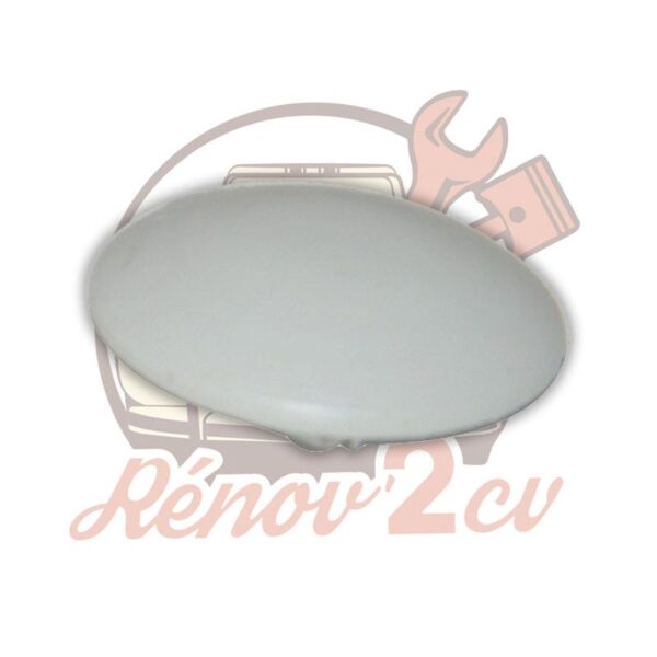 Cabochon plastique gris de jante 2cv mehari dyane acadiane