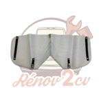 Cache calandre 2cv souple gris pour calandre Alu 3 barres — réf. 002495