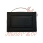 Cache interrupteur plastique rectangulaire pour tableau de bord 2cv — réf. 003455
