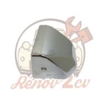 Cache serrure en plastique chromé de porte AV / AR de 2cv — réf. 002663