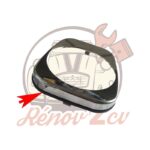 Caoutchouc noir 640 mm pour enjoliveur de phare 1019 et 1301 — réf. 002387