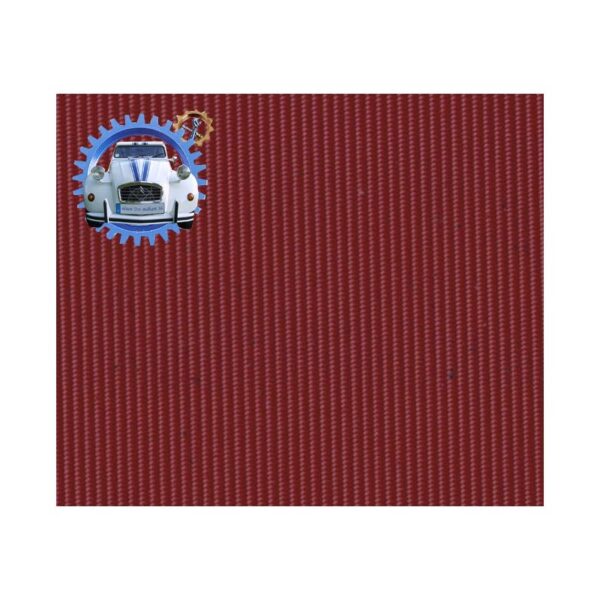 Capote Dyane petit grain rouille