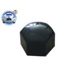 Capuchon d’écrou de roue noir d’origine pour 2cv et dérivés. — réf. 002971