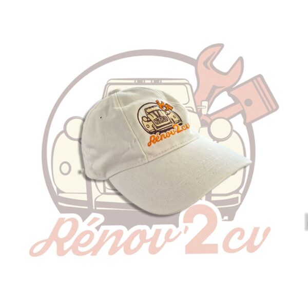 Casquette Renov2CV brodée