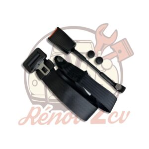Ceinture de sécurité 2 points 2cv Méhari Dyane fouet rigide — réf. 001582