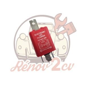 Centrale clignotante 12 Volts LED 2CV Dyane Méhari et Acadiane — réf. 004067