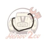 Clips de barillet pour broche de serrure de 2cv CITROEN — réf. 002421