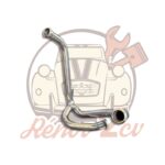Collecteur d’échappement 602 ET 652cc 2 en 1 INOX — réf. 005196
