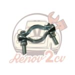 Collier fixation echappement 2cv 49mm — réf. 000308