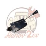Commodo de phare noir 2cv Méhari 12 volts — réf. 000888