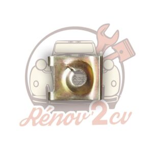 Ecrou clips 6.35 aile arrière 2cv et Dyane — réf. 001884