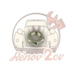 Ecrou m14 pas de 150 pour flexible de frein 2cv — réf. 001396