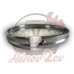 Enjoliveur de phare 2cv AZAM large ancien modèle la pièce — réf. 001263