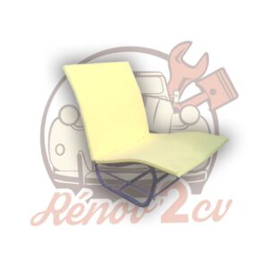 Ensemble 2 mousses siege avant 2cv ou Dyane — réf. 000956