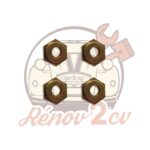 Excentrique de frein pour bas de machoire arrière 2cv Méhari Dyane Acadiane 180 LOT DE 4 — réf. 003792