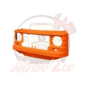 Face avant Méhari nouveau modèle ORANGE — réf. 004012ORANGE