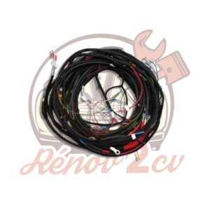 Faisceau électrique complet AV + AR pour 2CV Type A de 1949 à 1954