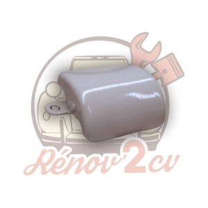 Fermeture de vitre 2cv peint en gris