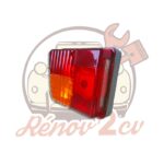 Feu arrière gauche complet 2cv modèle Altissimo Support GRIS — réf. 003598