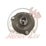 Flasque de roue avant 2cv, dyane et méhari pour roulement 72x35x27 — réf. 002558