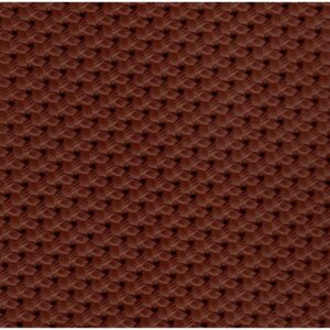 Garniture banquette arrière Ami8 skai marron perforé rabattable