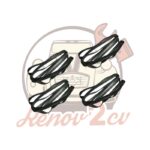 Jeu de 4 joints de portiere 2cv modulable ancien et nouveau modele — réf. 001358