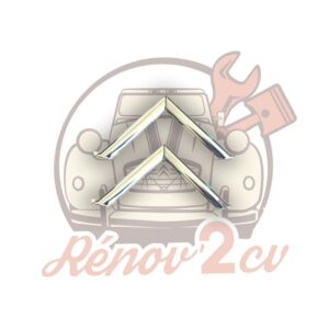 Jeu de chevrons aluminium 2cv ancien modele