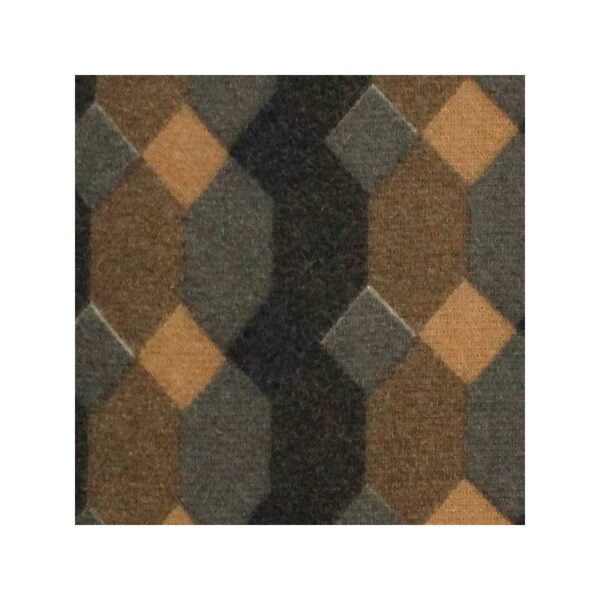 Jeu de garniture sièges et banquette 2cv damier marron symétrique