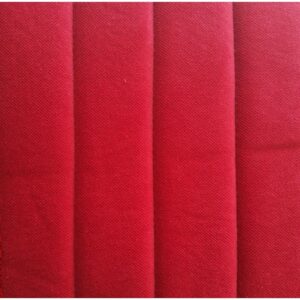 Jeu de garnitures pour 2 banquettes AMI6 velours uni rouge