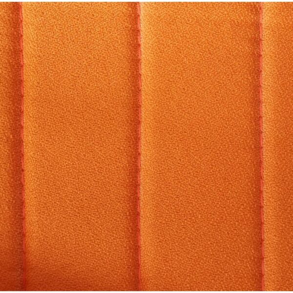 Jeu de garnitures pour 2 banquettes AV / AR   2cv tissu orange